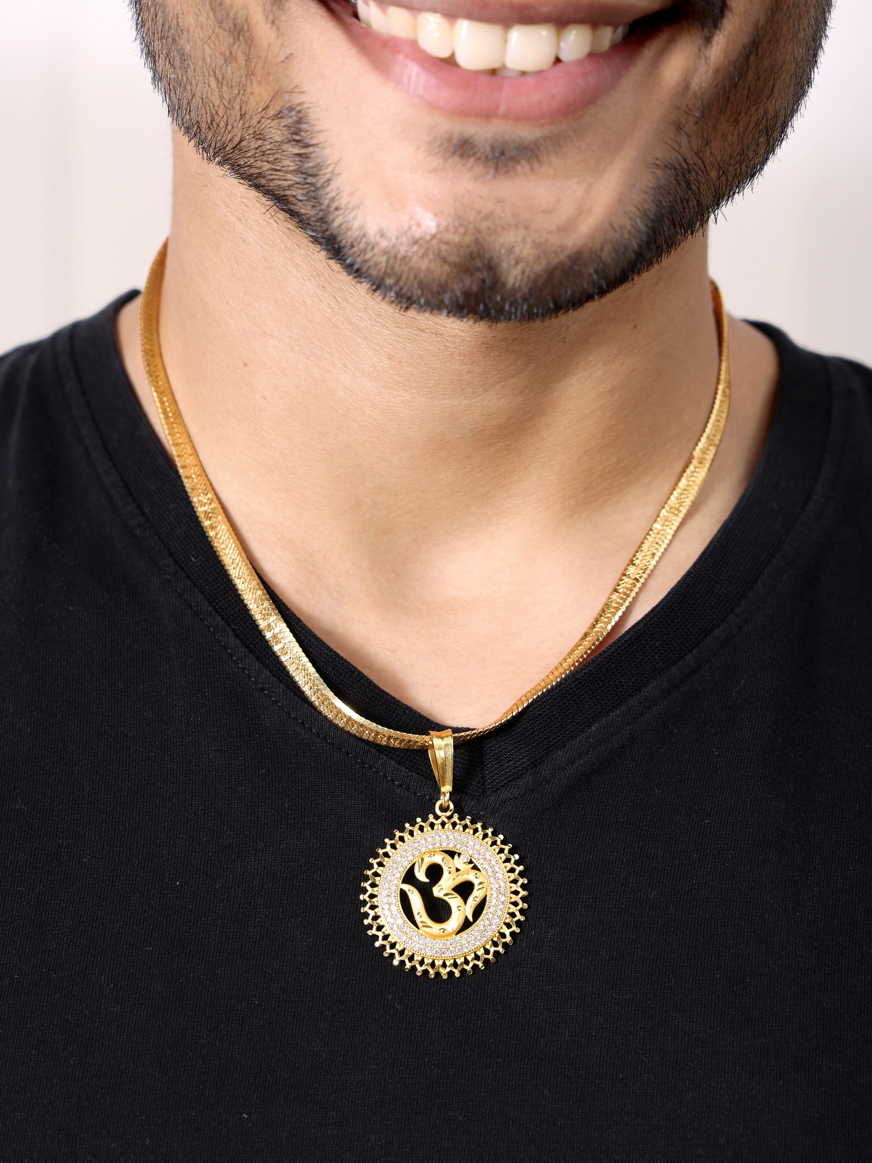 Radiant Smile with Spiritual Elegance