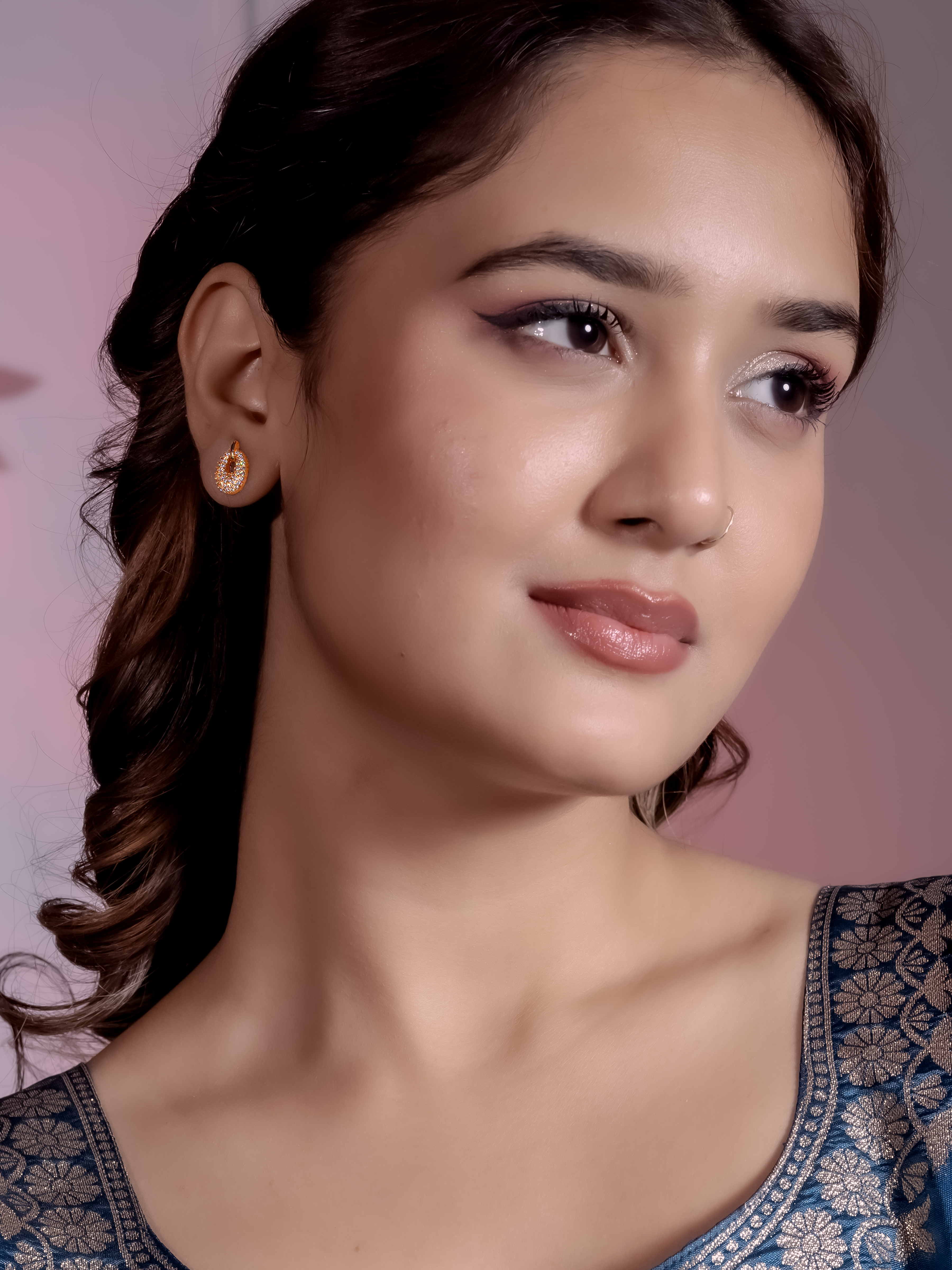 Sparkling Party Wear Dangle Earrings