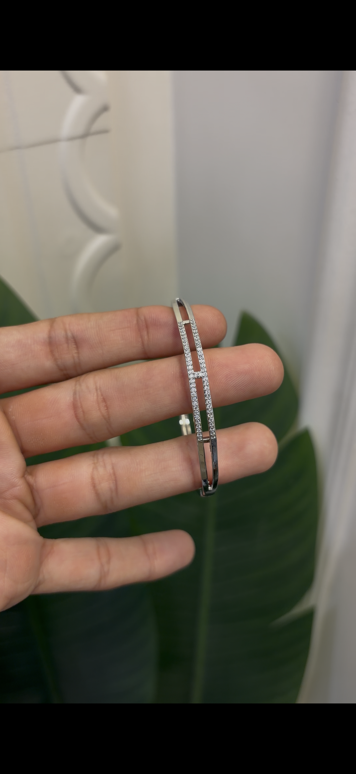 Silver Sparkle Kada