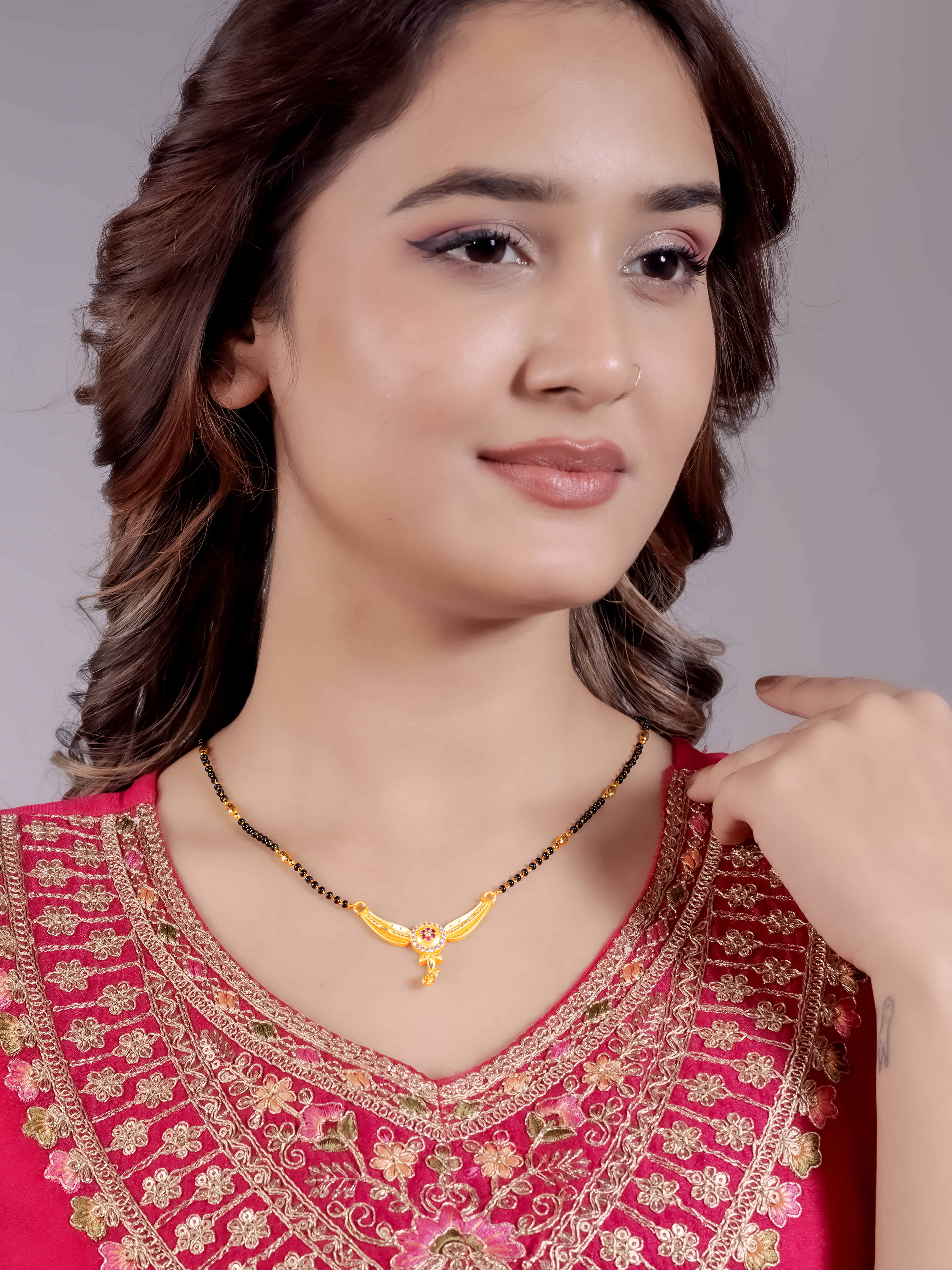 Premium Gold-Plated Mangalsutra Chain