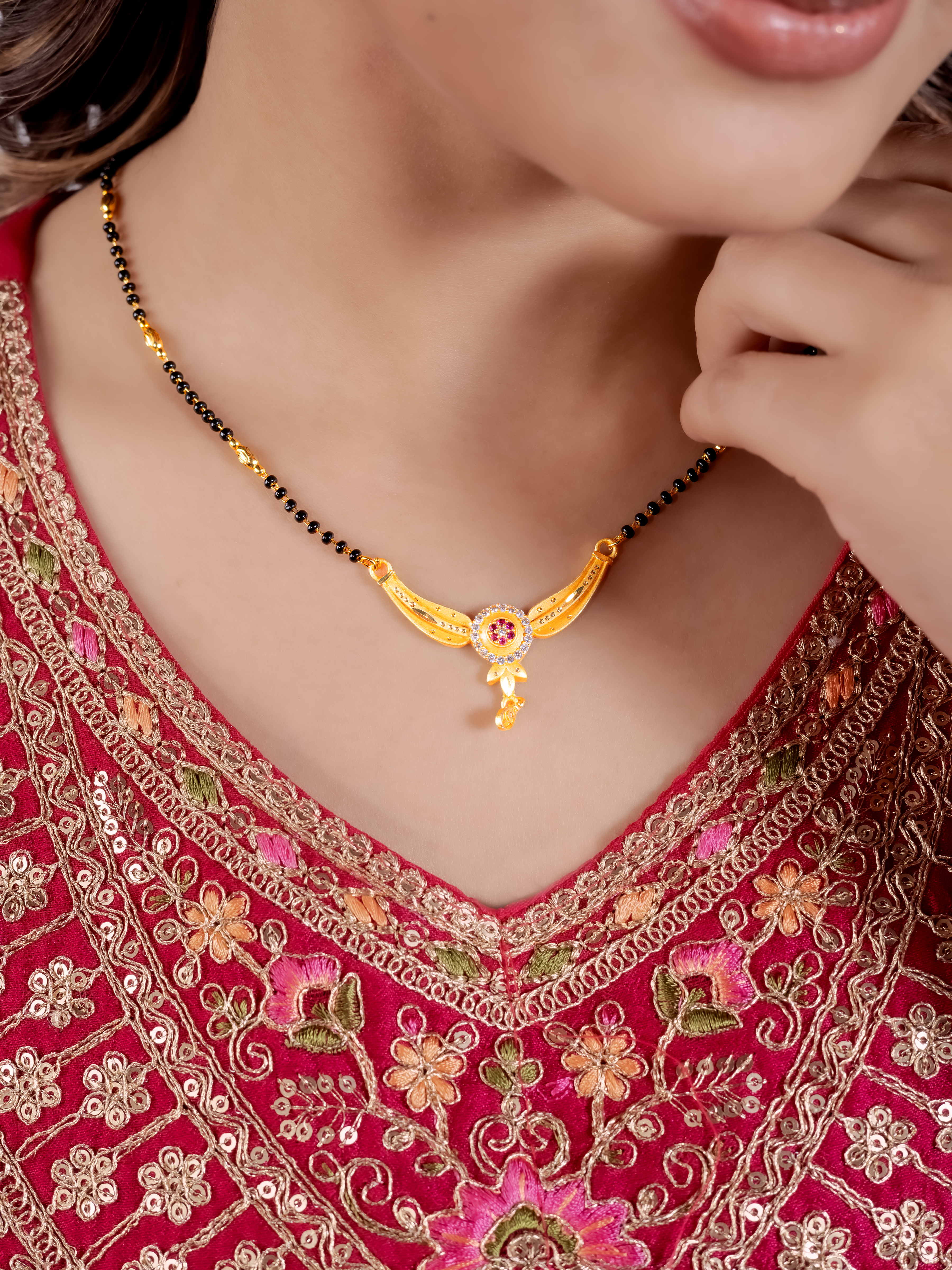 Premium Gold-Plated Mangalsutra Chain