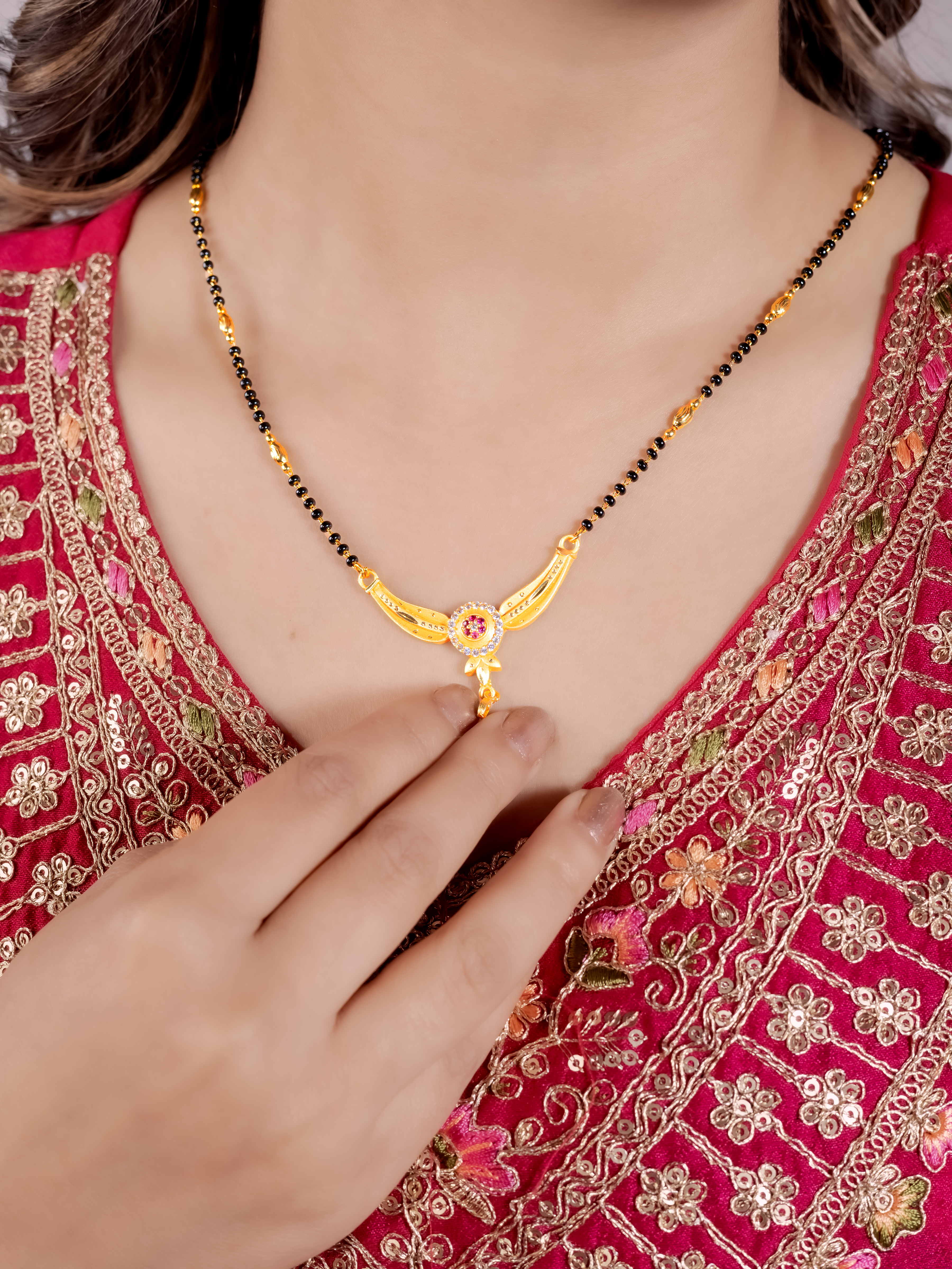 Premium Gold-Plated Mangalsutra Chain