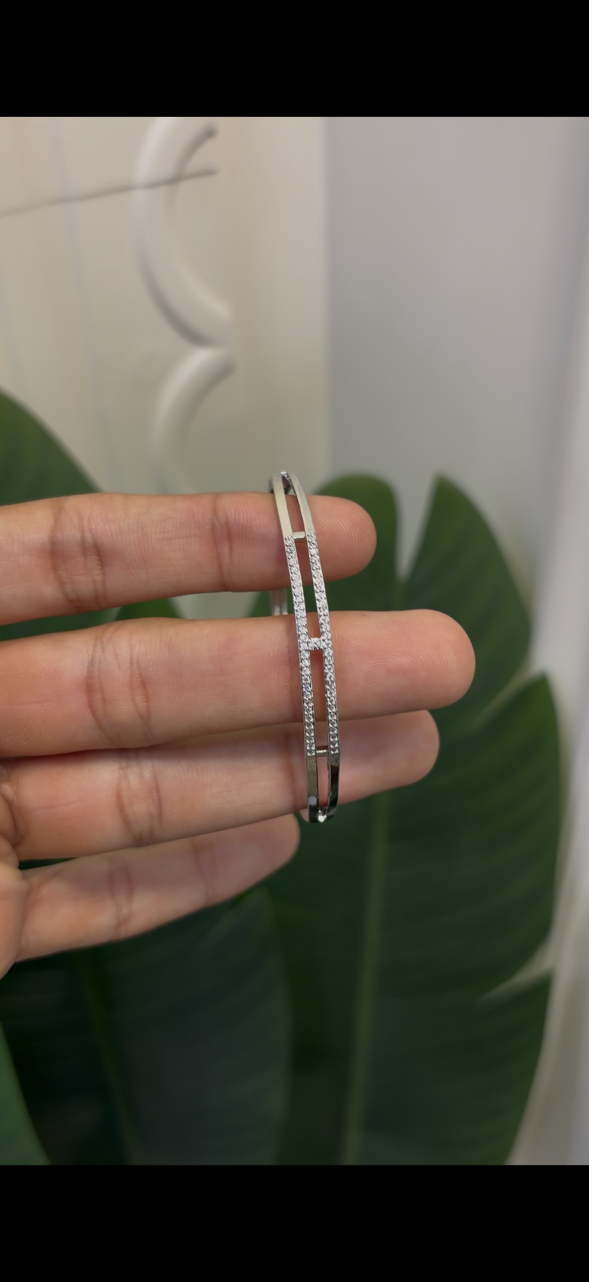 Silver Sparkle Kada