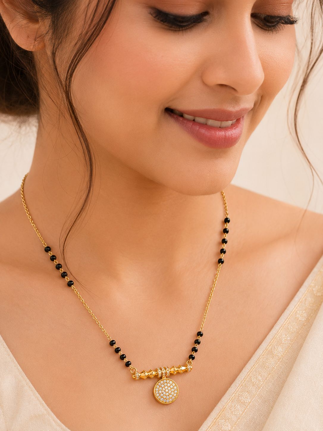 Diamond Drop Mangalsutra