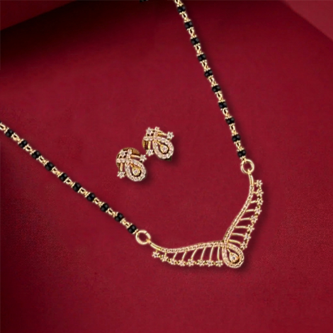 Mangalsutra & Earrings